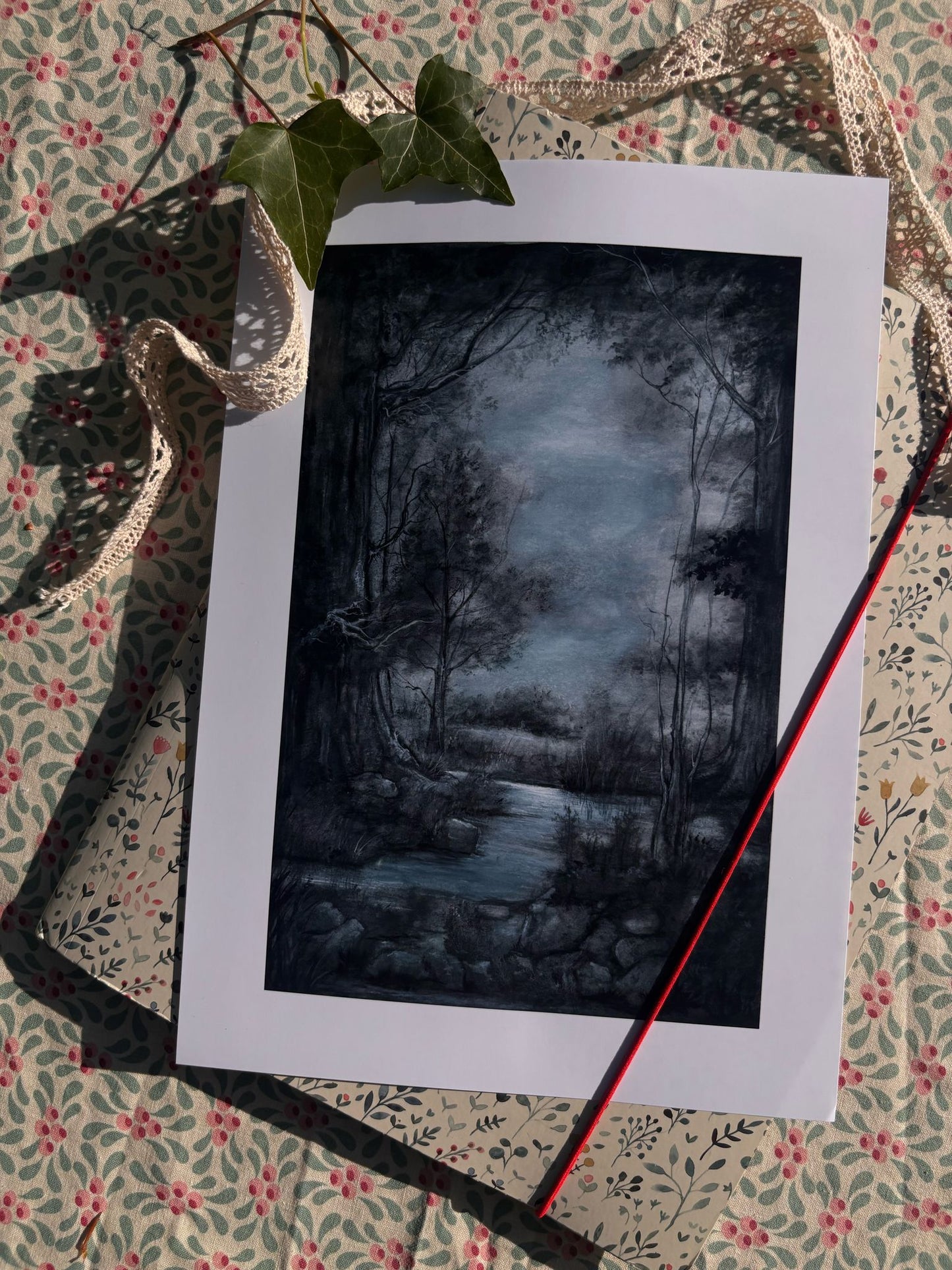 Monochrome Landschaft